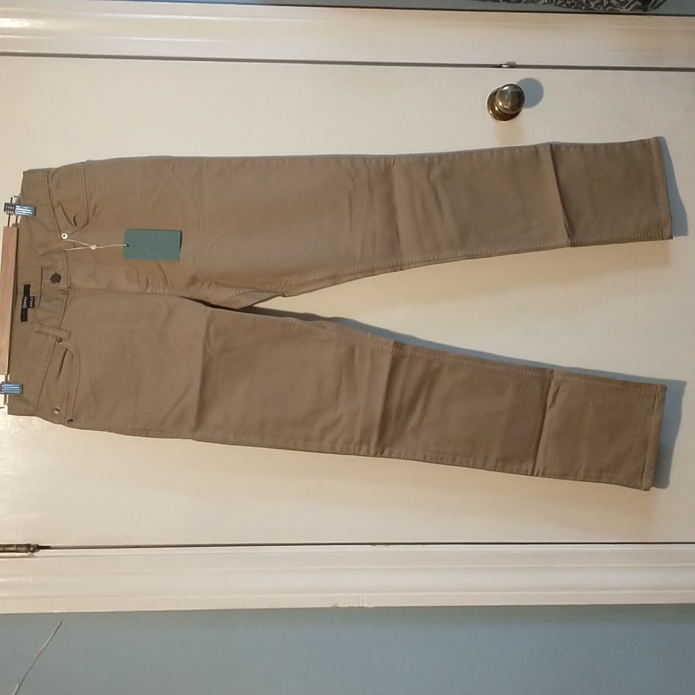 Men's Quince comfort stretch traveler 5 pocket pant khaki 30x32